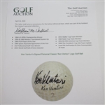 Ken Venturi's Personal Signed 'Ken Venturi' Classic Logo Golf Ball JSA ALOA