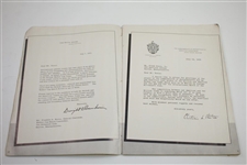 Ken Venturi's Personal 1953 The Walker Cup at The Kittansett Club Official Program