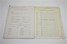Ken Venturi's Personal 1953 The Walker Cup at The Kittansett Club Official Program