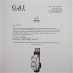 1995 Ryder Cup at Oak Hill Commemorative Bag Signed by Lanny Wadkins with Headcovers JSA ALOA