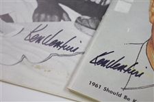 Ken Venturi's Personal Signed Golfing (July 1964) & Golf Digest (May 1961) Magazines JSA ALOA