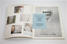 Ken Venturi's Personal 1965 Ryder Cup at Royal Birkdale Official Program