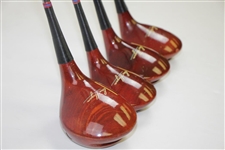 Ken Venturi's Personal Ben Hogan Personal Model 1-4 Woods Serial No. A6504