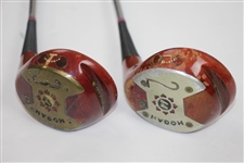 Ken Venturi's Personal Ben Hogan Personal Model 1-4 Woods Serial No. A6504