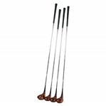 Ken Venturi's Personal Ben Hogan Personal Model 1-4 Woods Serial No. A6504