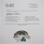 Ken Venturi's Personal 2011 US Open at Congressional Ticket Set, Invitation, Guest Badges, Info, & more
