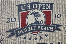 Ken Venturi's Personal 2000 US Open at Pebble Beach Large Throw Blanket