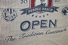 Ken Venturi's Personal 2000 US Open at Pebble Beach Large Throw Blanket
