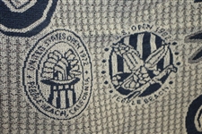 Ken Venturi's Personal 2000 US Open at Pebble Beach Large Throw Blanket
