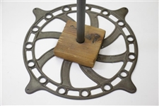 1885 S.C. Tatum & Co. Pat. Pend. Golf Club Standing Display Rack - Holds 30 Clubs