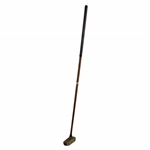 J.W. Watson Socket Headed Mallet Putter with Screwed Brass Plate Face & Sole