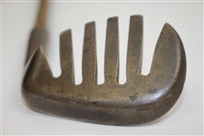 Classic Water/Rake Styled Iron - No Markings, Stamps, or Shaft Stamp