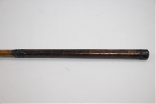 R.T.B. Brass Head Putter with Wood Face Insert - Pat. Applied