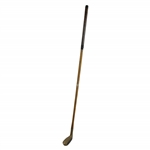 R.T.B. Brass Head Putter with Wood Face Insert - Pat. Applied