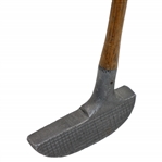 Burke Mfg. Co. Newark, OH. Special Aluminum Head Brick Face Putter