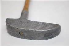 Burke Mfg. Co. Newark, OH. Special Aluminum Head Brick Face Putter