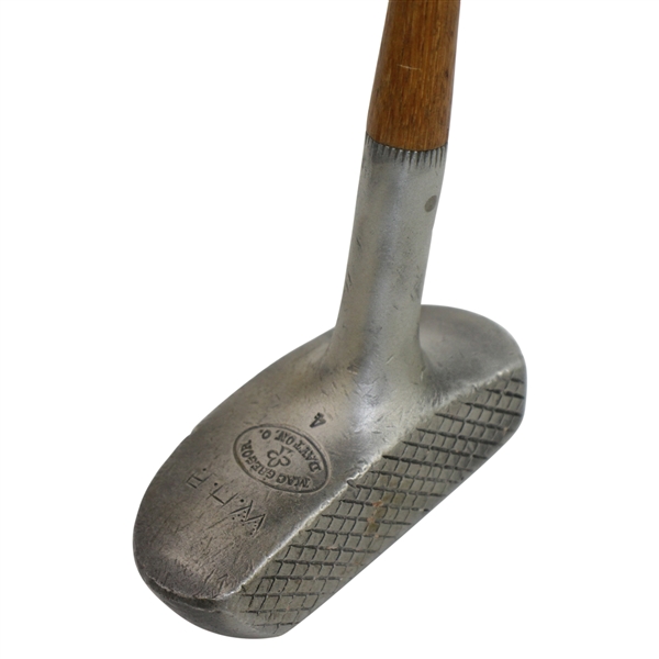1919 MacGregor Model 4 Cross Hatched Face Putter with W.H.A. on Head - MacGregor Shaft Stamp