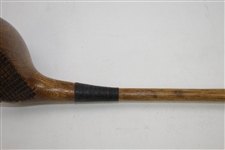 Head Stamp Socket Wood Brassie with Hatch Face - Shaft Sticker