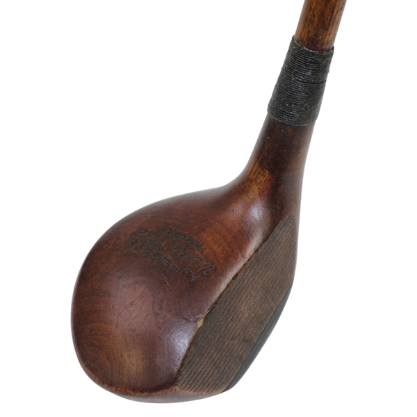A.J. Reach Co. Willie "Mac" Socket Wood with Brass Sole Plate