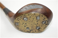 A.J. Reach Co. Willie Mac Socket Wood with Brass Sole Plate