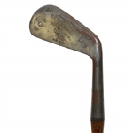 Abercrombie & Fitch Warranted Hand Forged Mid Iron - B1 & W.H. Miller Stamp on Head