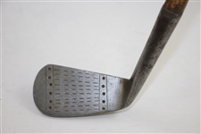 Circa 1920 Hillerich & Bradsby Co. Diamond Back 2M Mashie Stag-Dot Face
