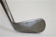Circa 1920 Hillerich & Bradsby Co. Diamond Back 2M Mashie Stag-Dot Face