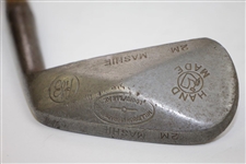 Circa 1920 Hillerich & Bradsby Co. Diamond Back 2M Mashie Stag-Dot Face