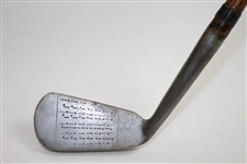 Circa 1915 MacGregor O.A. Series Warranted Hand Forged Flanged Iron