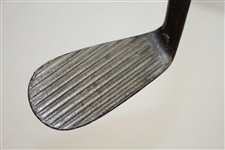 MacGregor Accurate Bakspin Mashie Niblick Angled Deep Groove Face - Shaft Stamp