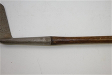Circa 1915-1920  MacGregor Dayton OH. Popular Mashie with ECW Stamp on Head - Shaft Stamp