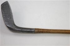 Circa 1920 MacGregor Dayton OH. Cross Hatch Aluminum Head 1 Putter with Shaft Stamp