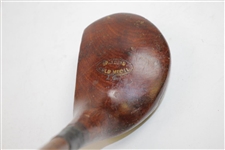 Spalding Gold Medal 14 Deeply Deep Line Face Face Mashie with Shaft Stamp