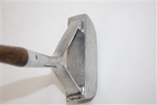 Circa 1910 Aluminum Head Forked Model Putter - Not Hackbarth