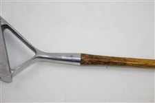Circa 1910 Aluminum Head Forked Model Putter - Not Hackbarth