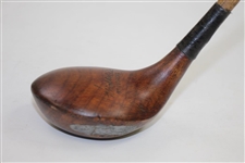 Wright & Ditson St. Andrews Left-Handed Mashie with Deep Line Face