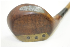 Wright & Ditson St. Andrews Left-Handed Mashie with Deep Line Face