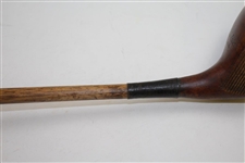 Wright & Ditson St. Andrews Left-Handed Mashie with Deep Line Face