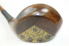 Circa 1900-1903 Spalding Harry Vardon Special Wood Driver with Special Shaft Stamp