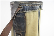 Vintage Chicago Classic Canvas with Leather Trim Golf Bag - 5 Diameter