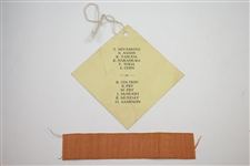 1934, 1935, & 1936 Northern California Golf Association Ticket, Ratings, & Contestant Ribbon - Rod Munday Collection