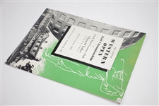 1935 Western Open at South Bend Country Club Program & Contestant Badge - Rod Munday Collection