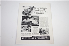 1935 Western Open at South Bend Country Club Program & Contestant Badge - Rod Munday Collection