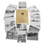 1946 Western Open at Sunset Country Club Contestant Badge, Invitation, & 21 Photos - Rod Munday Collection