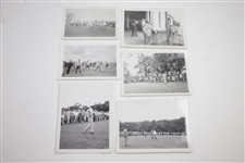 1946 Western Open at Sunset Country Club Contestant Badge, Invitation, & 21 Photos - Rod Munday Collection