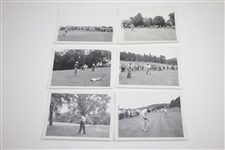 1946 Western Open at Sunset Country Club Contestant Badge, Invitation, & 21 Photos - Rod Munday Collection