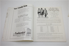 1947 Western Open at The Country Club Program & Pairing Sheet - Rod Munday Collection