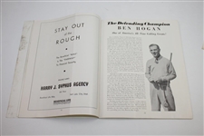 1947 Western Open at The Country Club Program & Pairing Sheet - Rod Munday Collection
