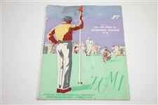 1947 Western Open at The Country Club Program & Pairing Sheet - Rod Munday Collection