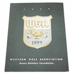 1953 Western Golf Association Evans Scholars Foundation Program - Rod Munday Collection